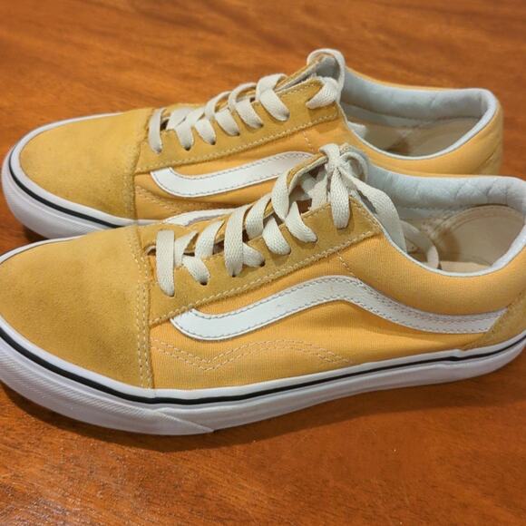 Vans old skool yellow M6 W7.5 - Picture 3 of 6